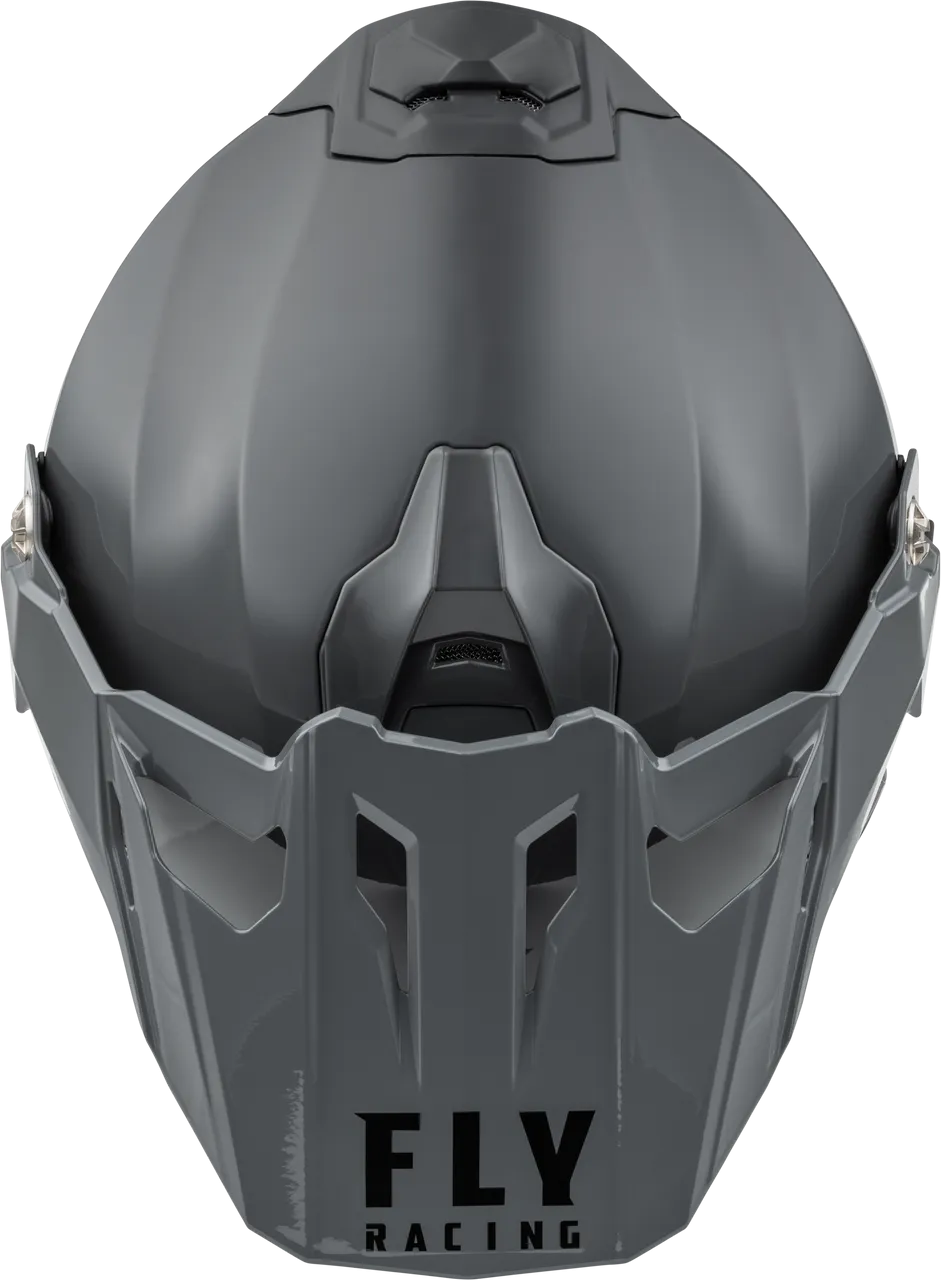 Fly Racing Trekker Snow Helmet Grey Dual Lens
