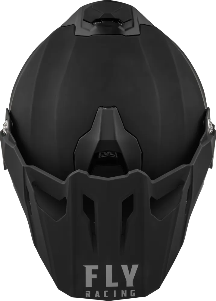 Fly Racing Trekker Snow Helmet Matte Black Dual Lens