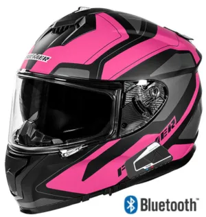 Fulmer 601 SV Apex Bluetooth Full Face Helmet Matte Pink