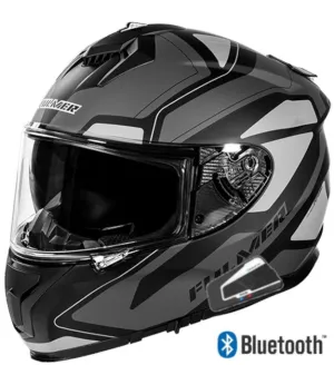 Fulmer 601 SV Full Face Bluetooth Helmet Apex Matte Black