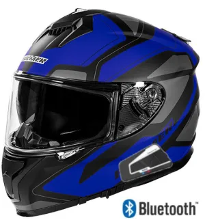 Fulmer 601 SV Full Face Bluetooth Helmet Apex Matte Blue