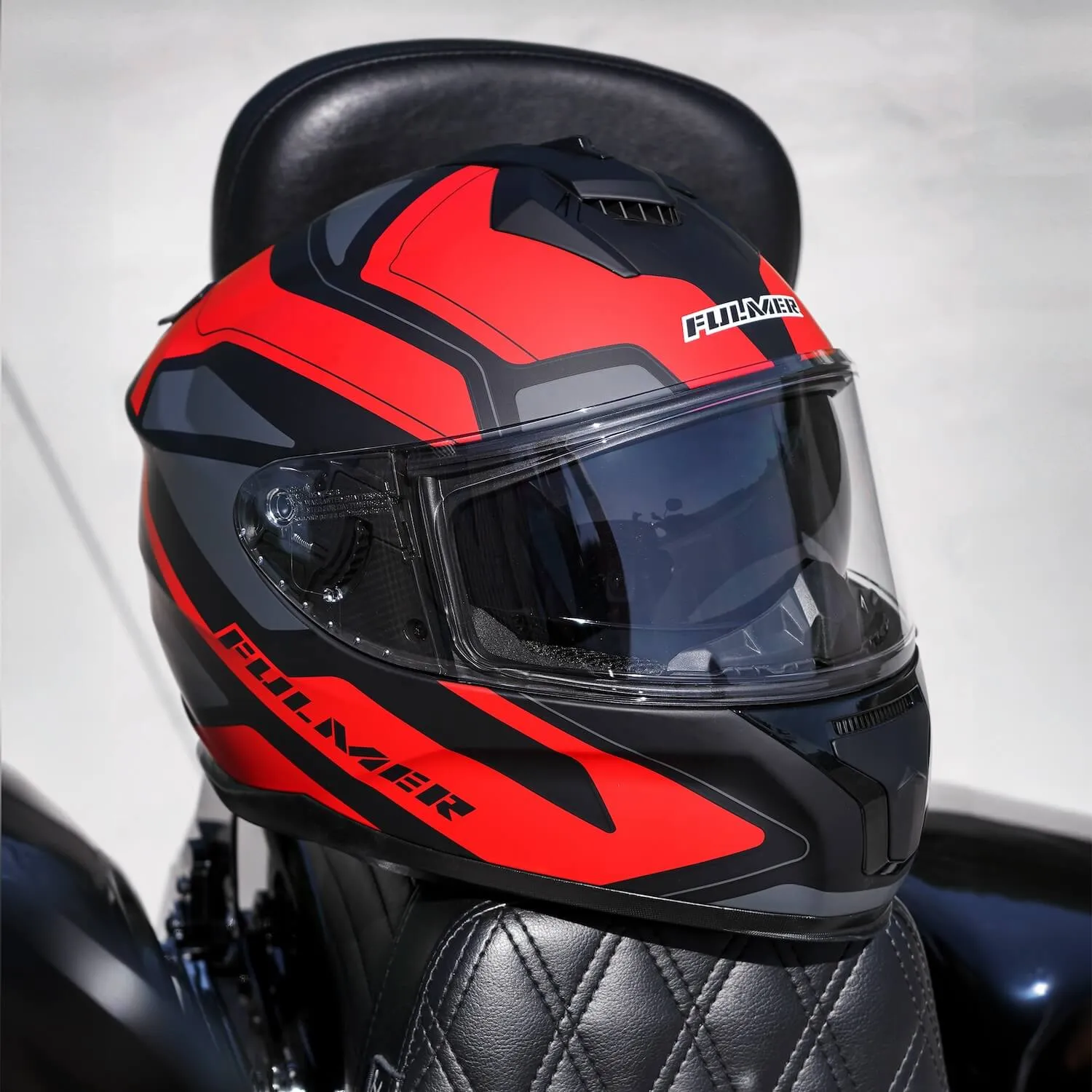 Fulmer 601 SV Full Face Helmet Apex Matte Red