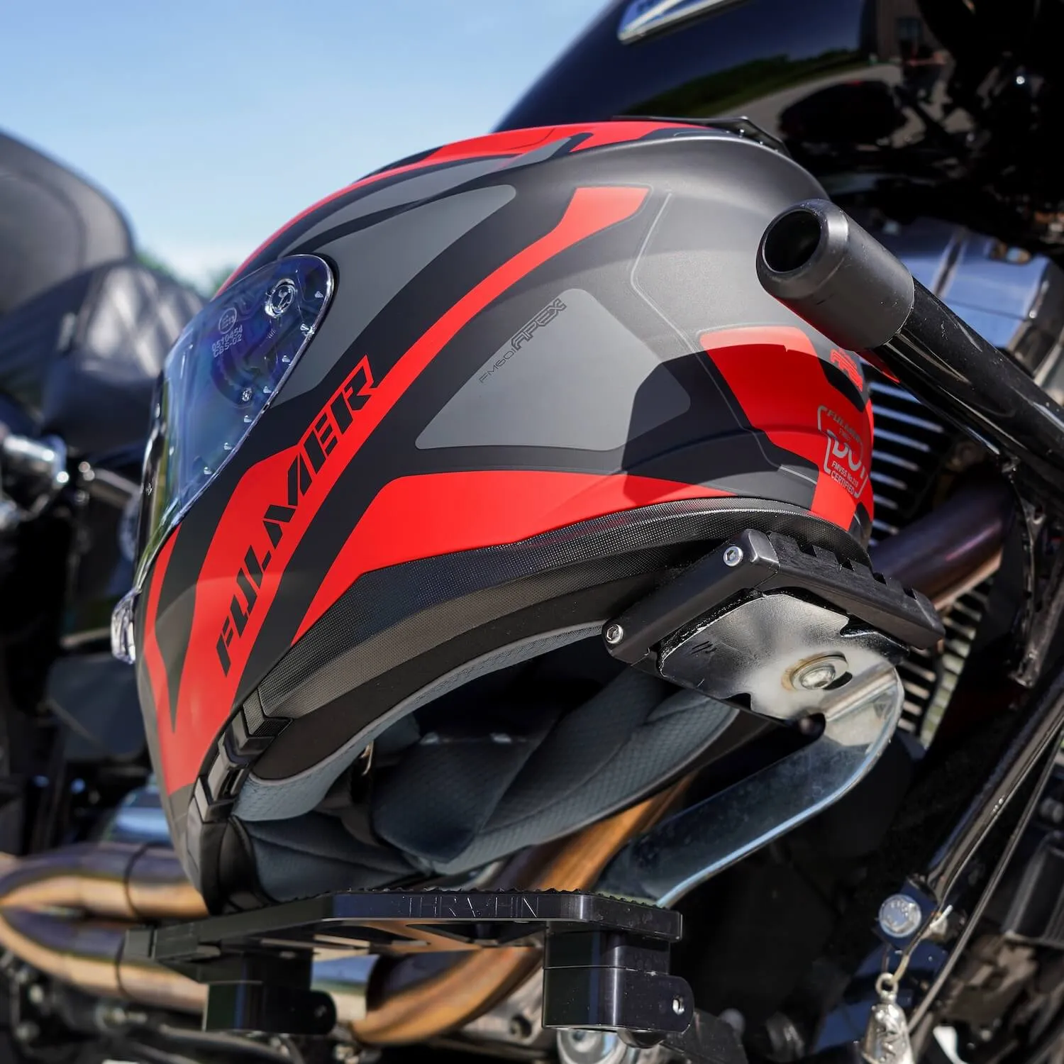 Fulmer 601 SV Full Face Helmet Apex Matte Red