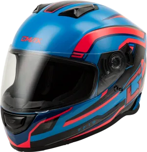 Gmax FF-18 Full Face Helmet Drift Graphic Black/Blue/Red