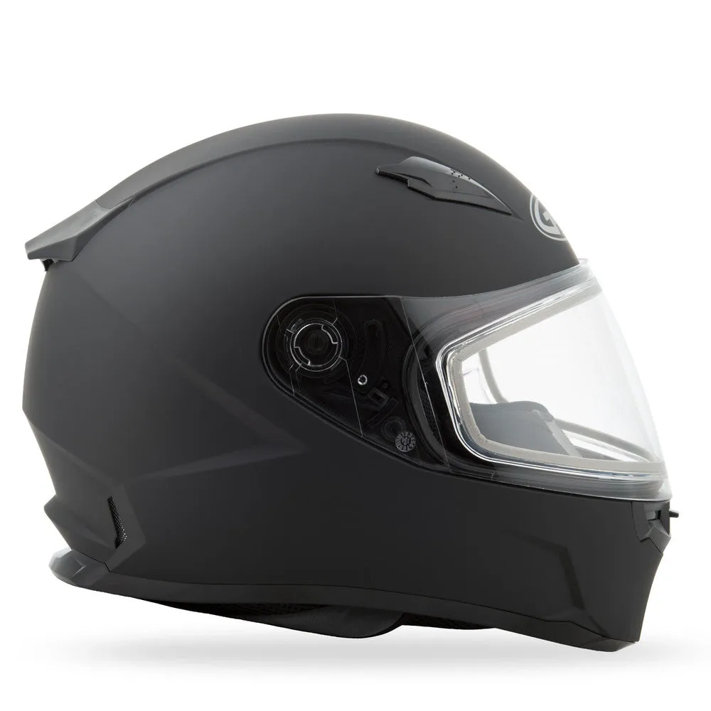 Gmax FF-49S Full Face Helmet Matte Black Dual Lens Shield