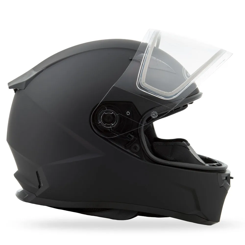 Gmax FF-49S Full Face Helmet Matte Black Dual Lens Shield