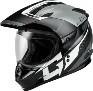 Gmax GM-11 Helmet Decima Graphic Black/Grey/White