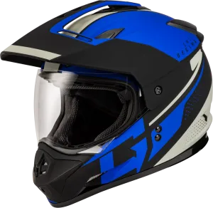 Gmax GM-11 Helmet Decima Graphic Matte Black/Blue