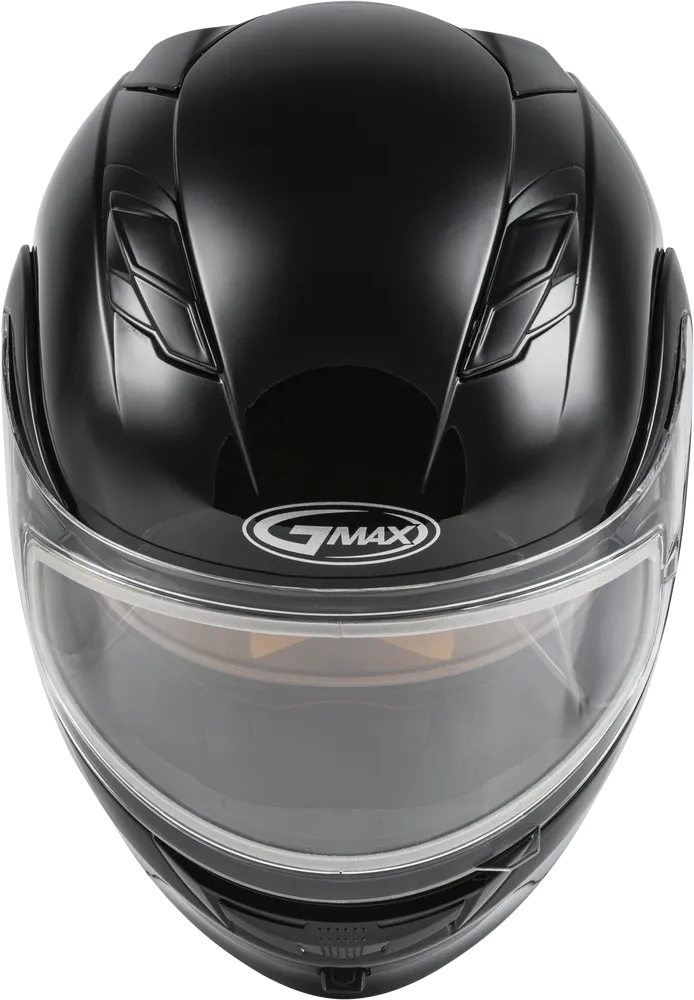 Gmax MD-01S Modular Snow Helmet Gloss Black Dual Lens