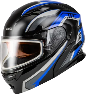 Gmax MD-01S Transistor Modular Snow Helmet Black Blue