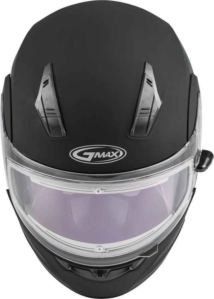 Gmax MD-04 Modular Snow Helmet Matte Black Electric Shield