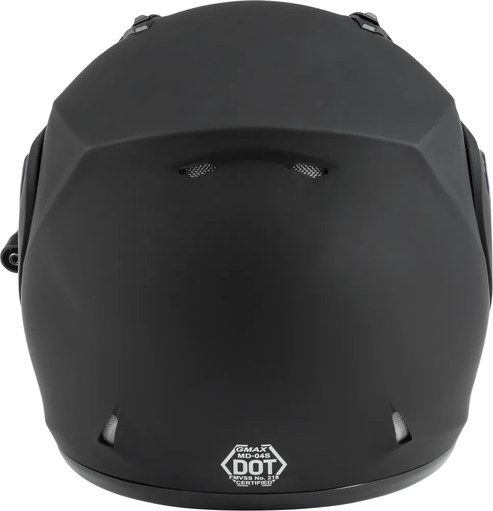 Gmax MD-04 Modular Snow Helmet Matte Black Electric Shield