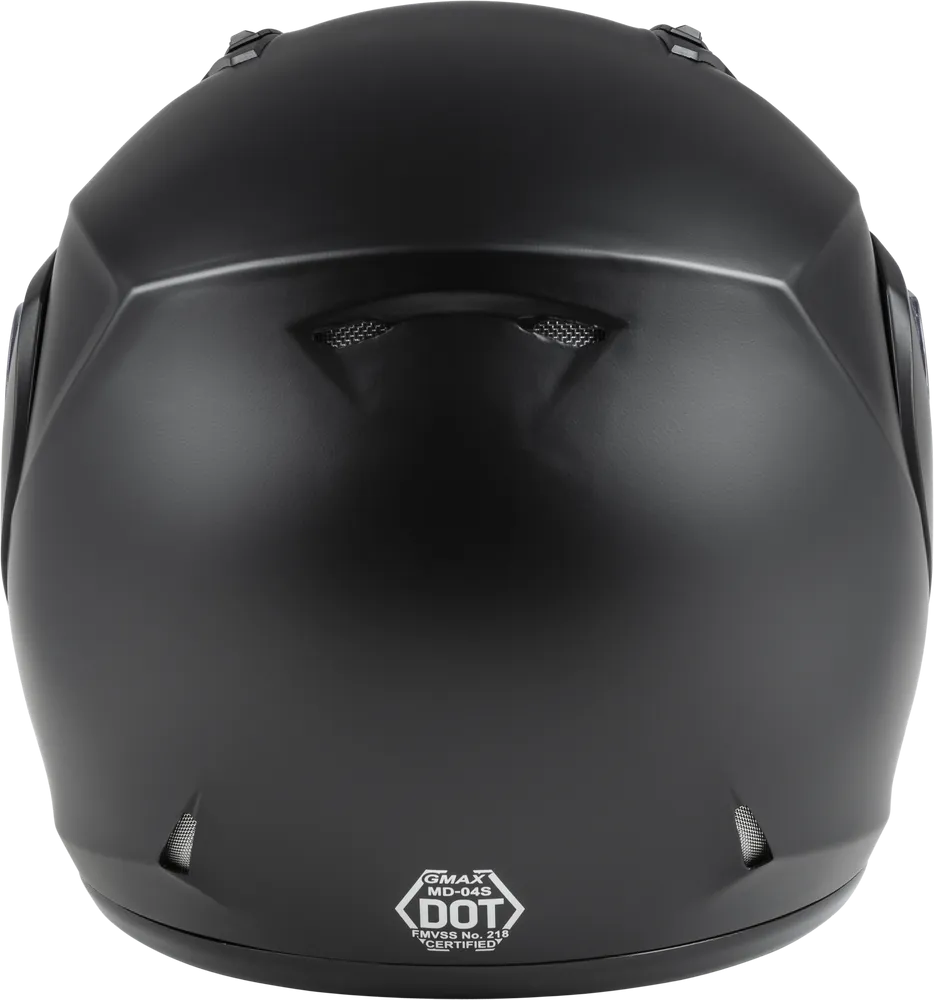 Gmax MD-04 Snow Helmet Matte Black Electric Shield