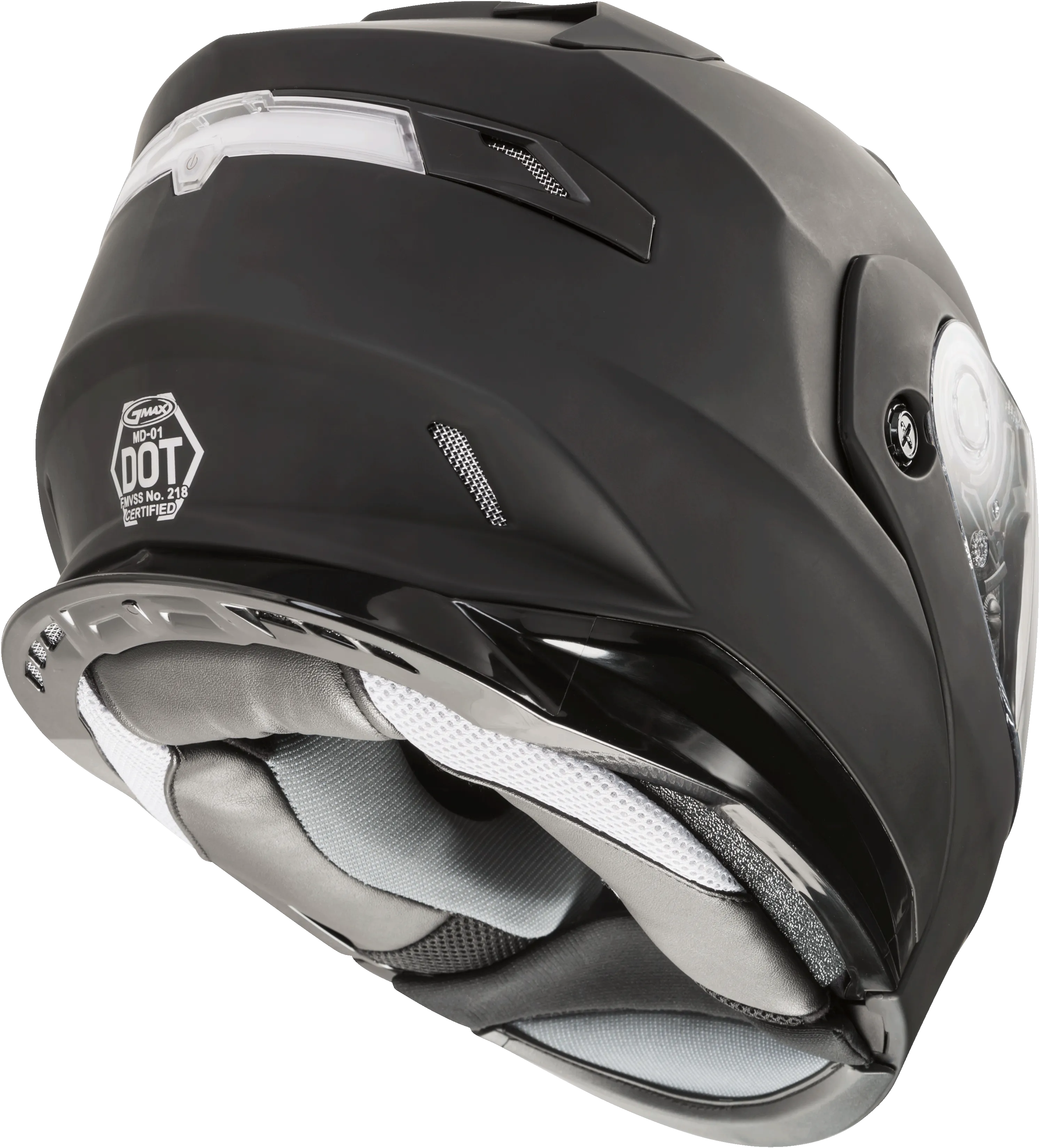 Gmax MD01 Modular Helmet Matte Black