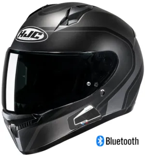 HJC C10 Full Face Bluetooth Helmet Elie MC5SF
