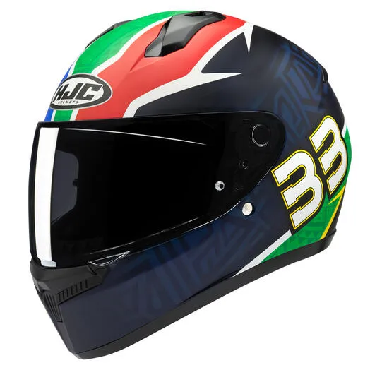 HJC C10 Full Face Helmet Brad Binder BB33 LTD