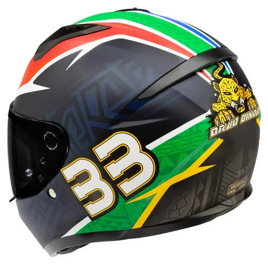 HJC C10 Full Face Helmet Brad Binder BB33 LTD