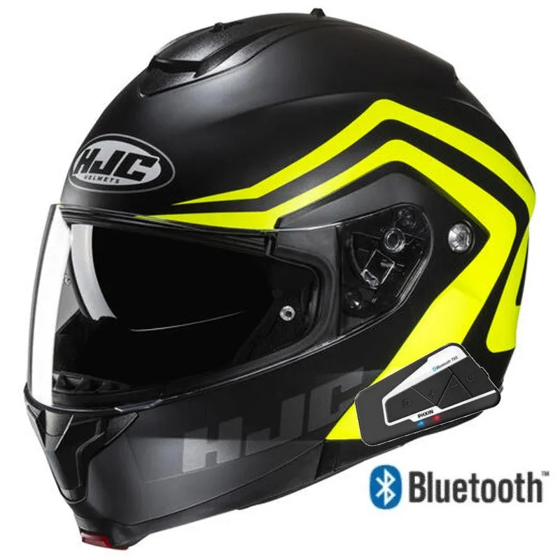 HJC C91 Modular Bluetooth Helmet Nepos MC-3HSF