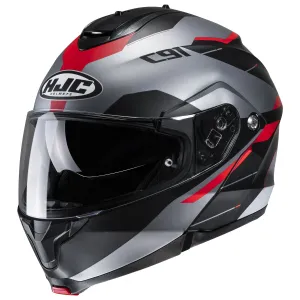 HJC C91 Modular Helmet Karan Graphic MC-1SF Red