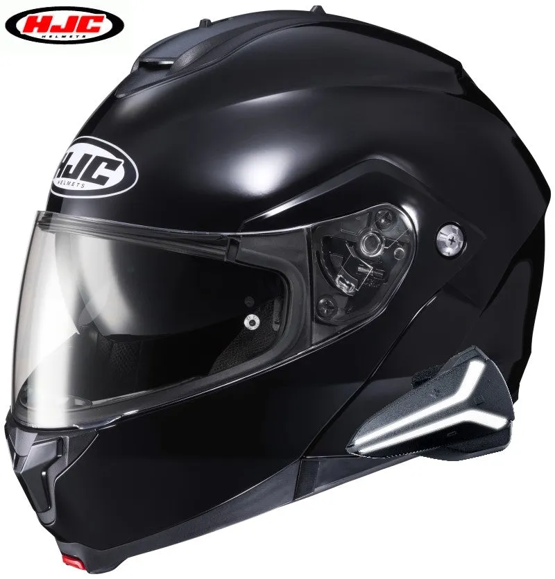 HJC C91 Modular Helmet Sena Smart 20B Bluetooth Headset Gloss Black