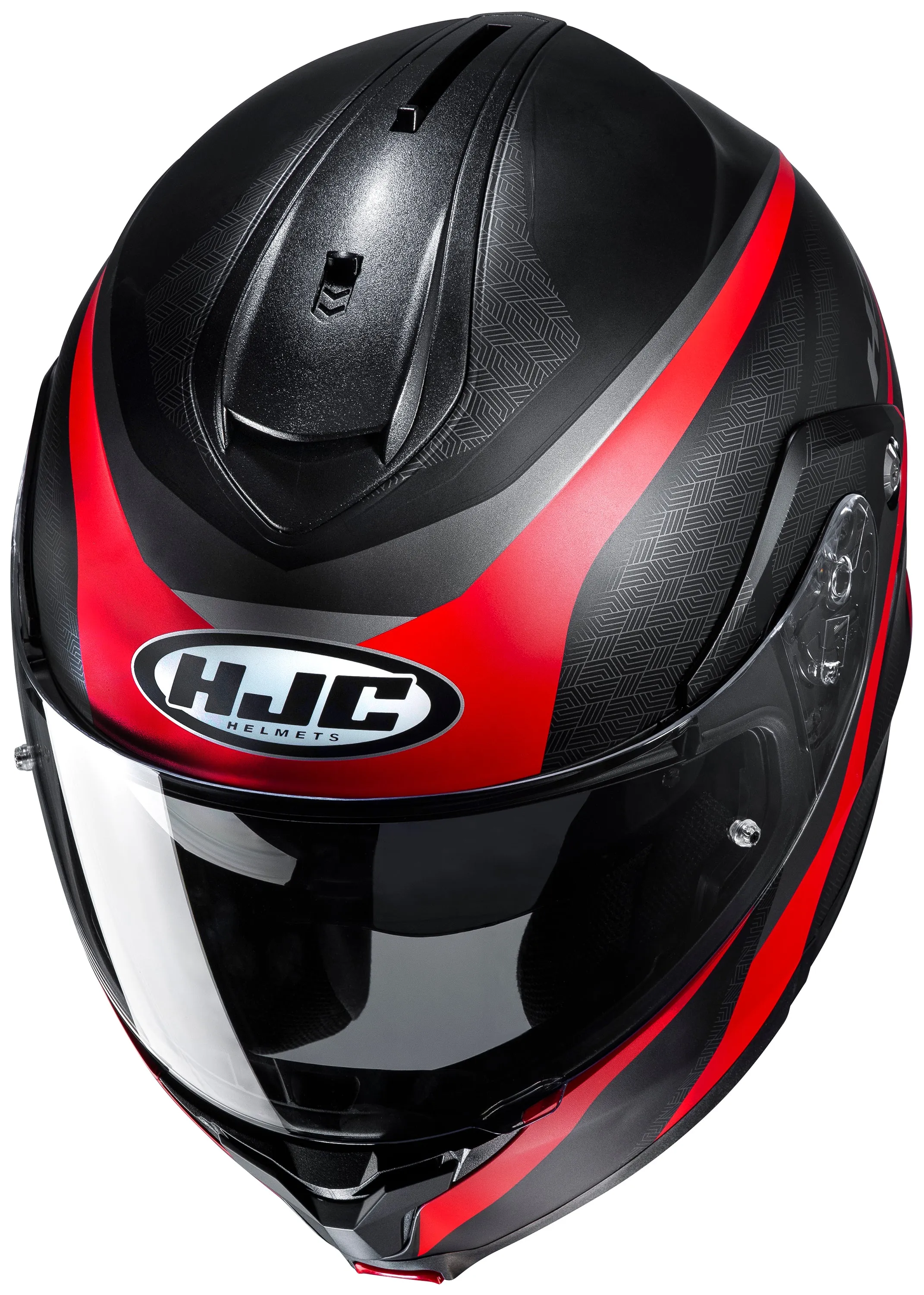 HJC C91 Modular Helmet Taly Graphic MC1 Red