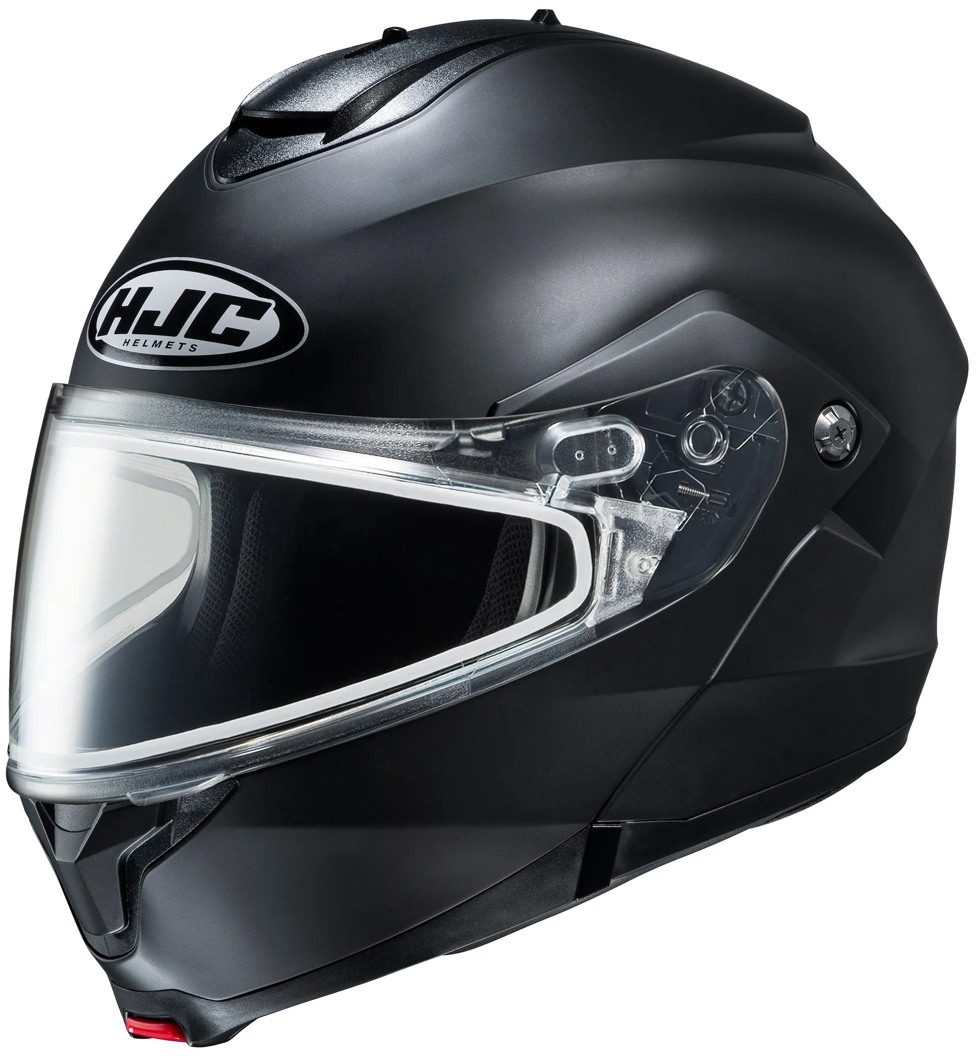 HJC C91 Modular Snow Helmet Flat Black Dual Lens