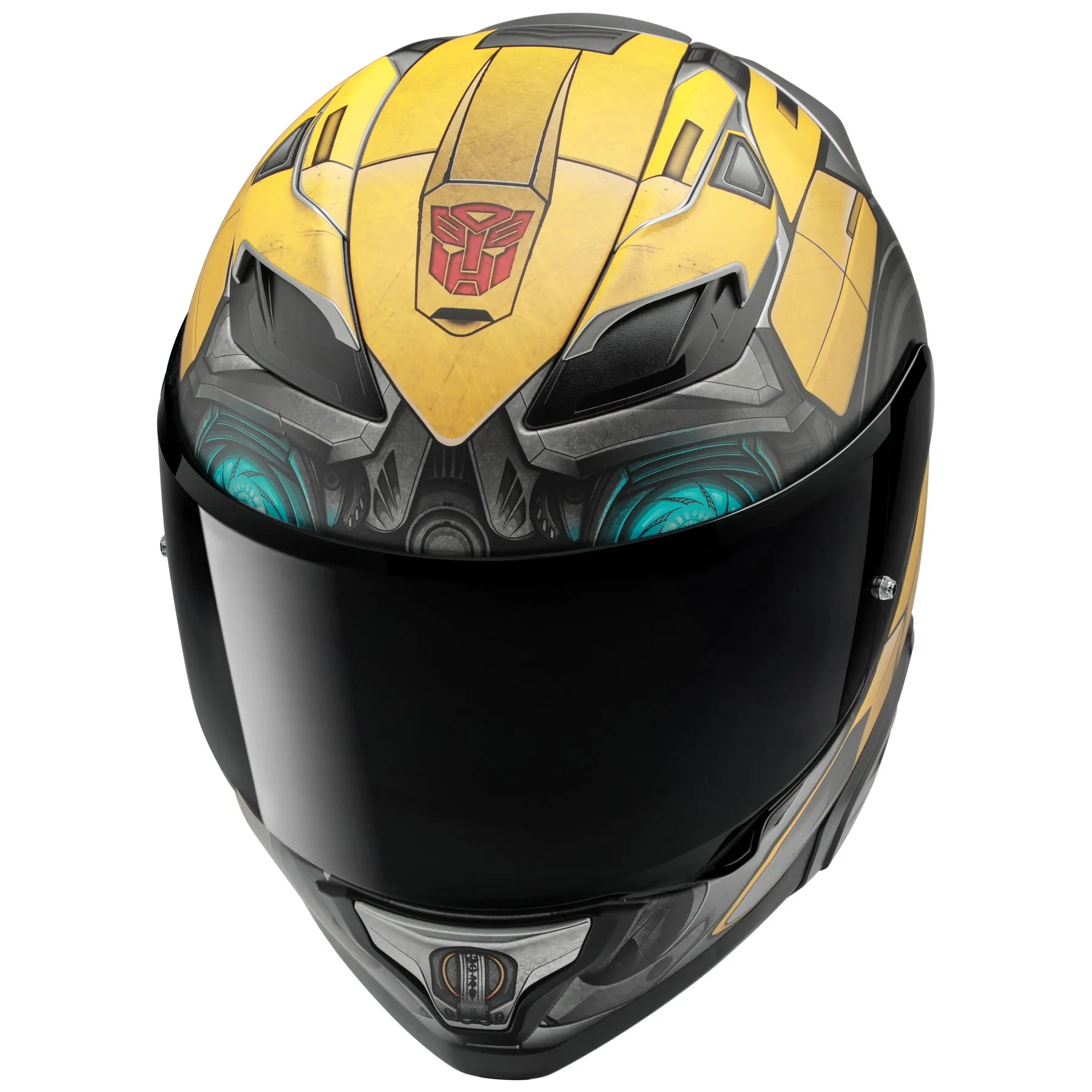 HJC F71 Full Face Helmet Bumblebee MC-3SF