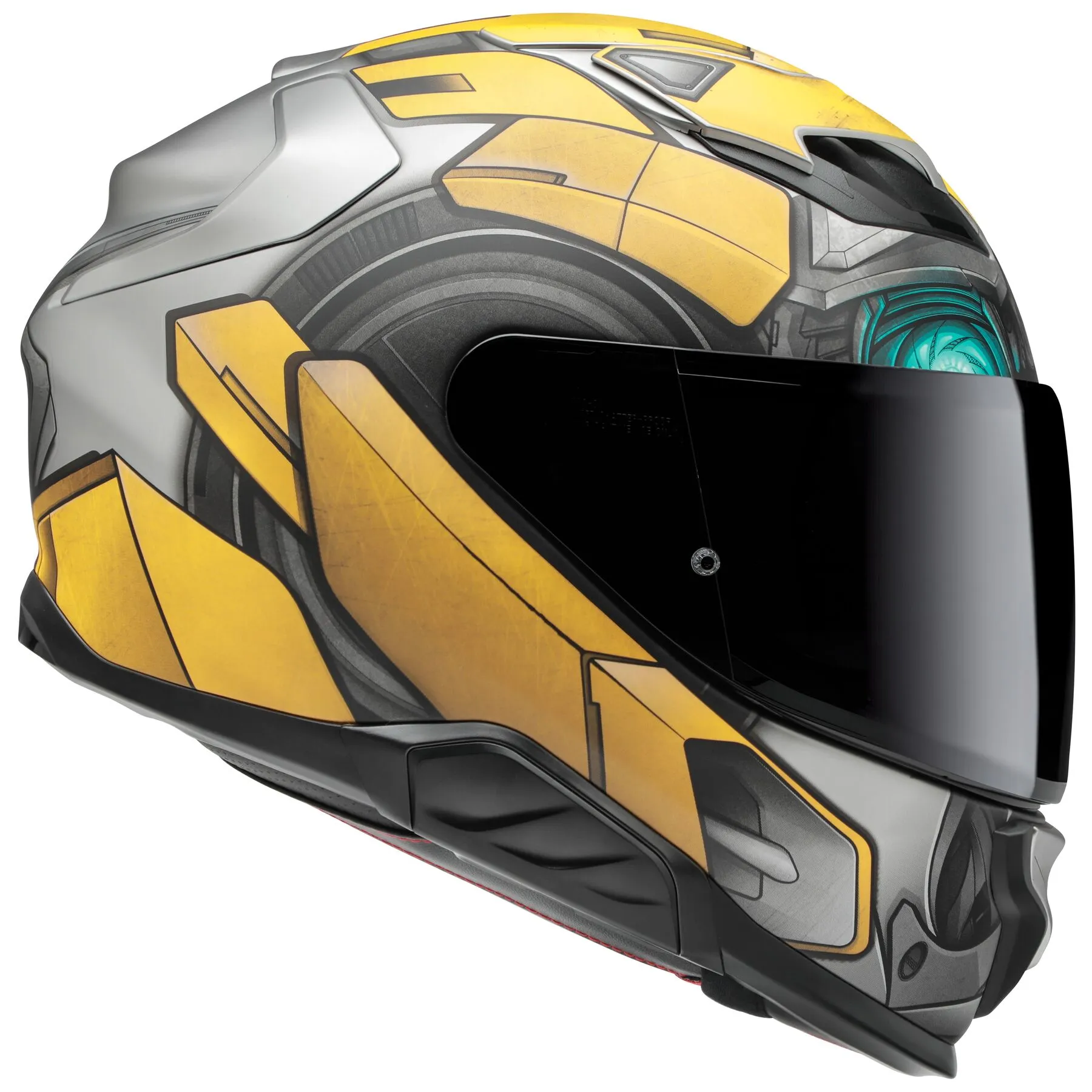 HJC F71 Full Face Helmet Bumblebee MC-3SF