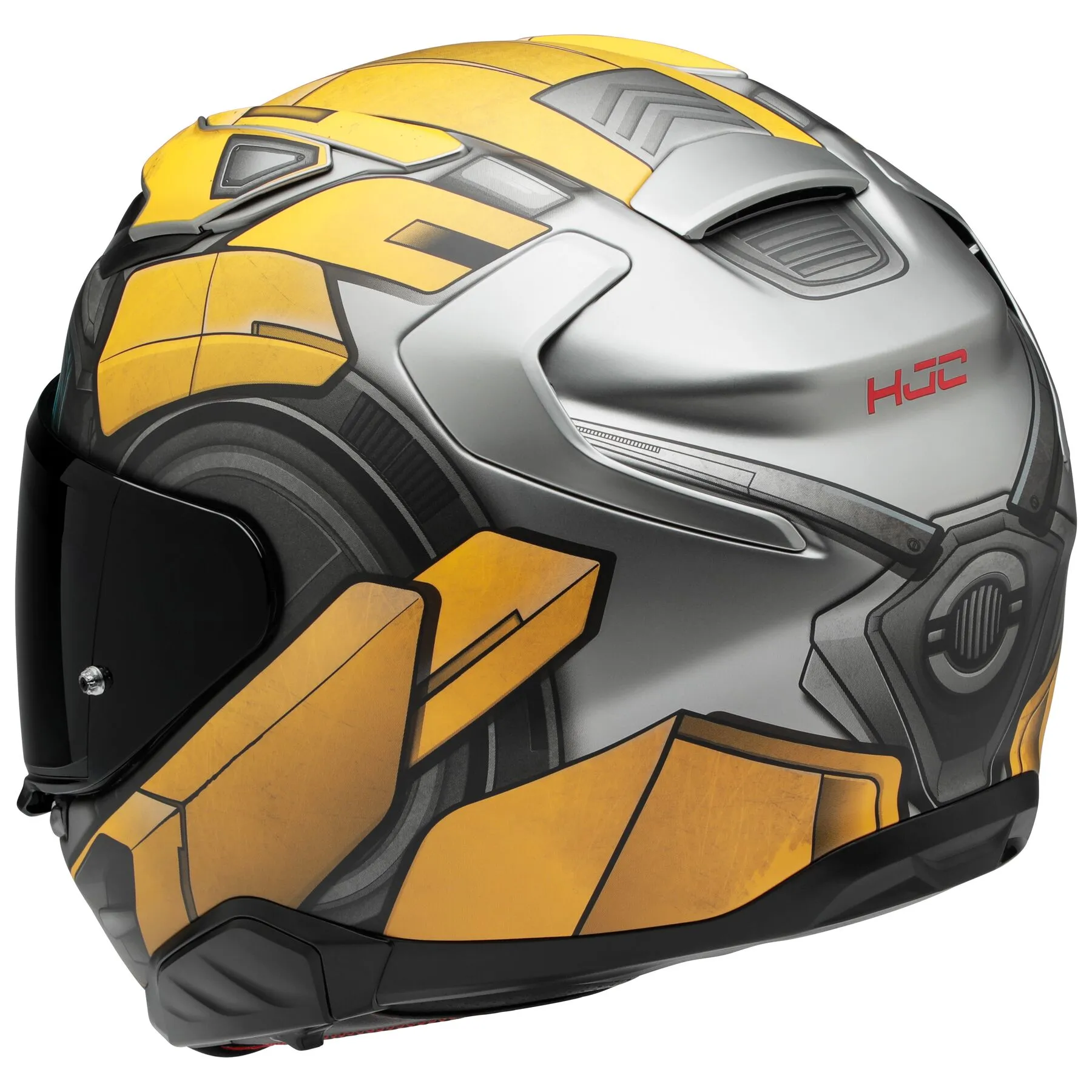 HJC F71 Full Face Helmet Bumblebee MC-3SF