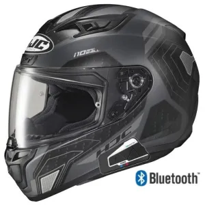 HJC i10 Full Face Bluetooth Helmet Sonar Graphic MC5SF