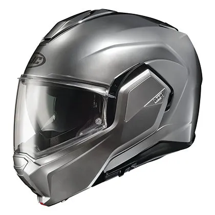 HJC i100 Modular Helmet Hyper Silver