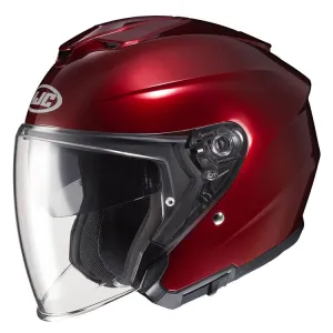 HJC i30 Open Face Helmet Wine