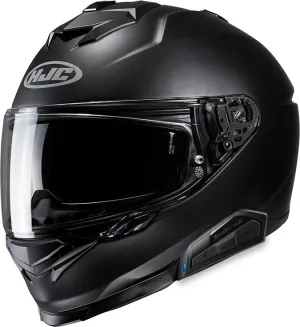 HJC i71 Full Face Helmet Plus Smart HJC 21b Bluetooth Headset Matte Black