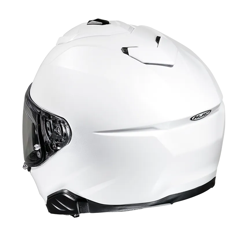 HJC i71 Full Face Helmet Smart HJC 21b Bluetooth Headset Gloss White