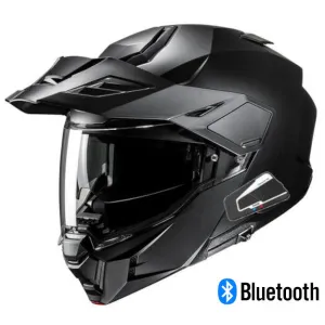 HJC i80 Dual Sport Bluetooth Helmet Matte Black