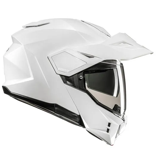 HJC i80 Dual Sport Modular Helmet Gloss White