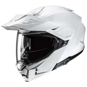 HJC i80 Dual Sport Modular Helmet Gloss White