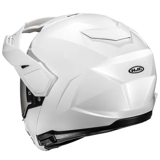 HJC i80 Dual Sport Modular Helmet Gloss White