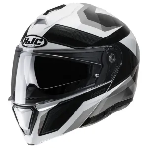 HJC i90 Modular Snow Helmet Lark Graphic MC-10 Dual Lens