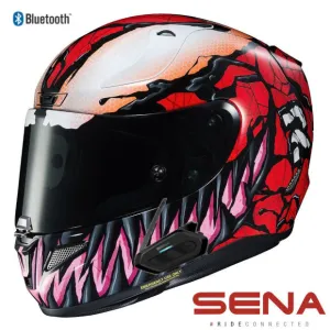 HJC RPHA 11 Pro Carnage Sena Bluetooth Full Face Helmet