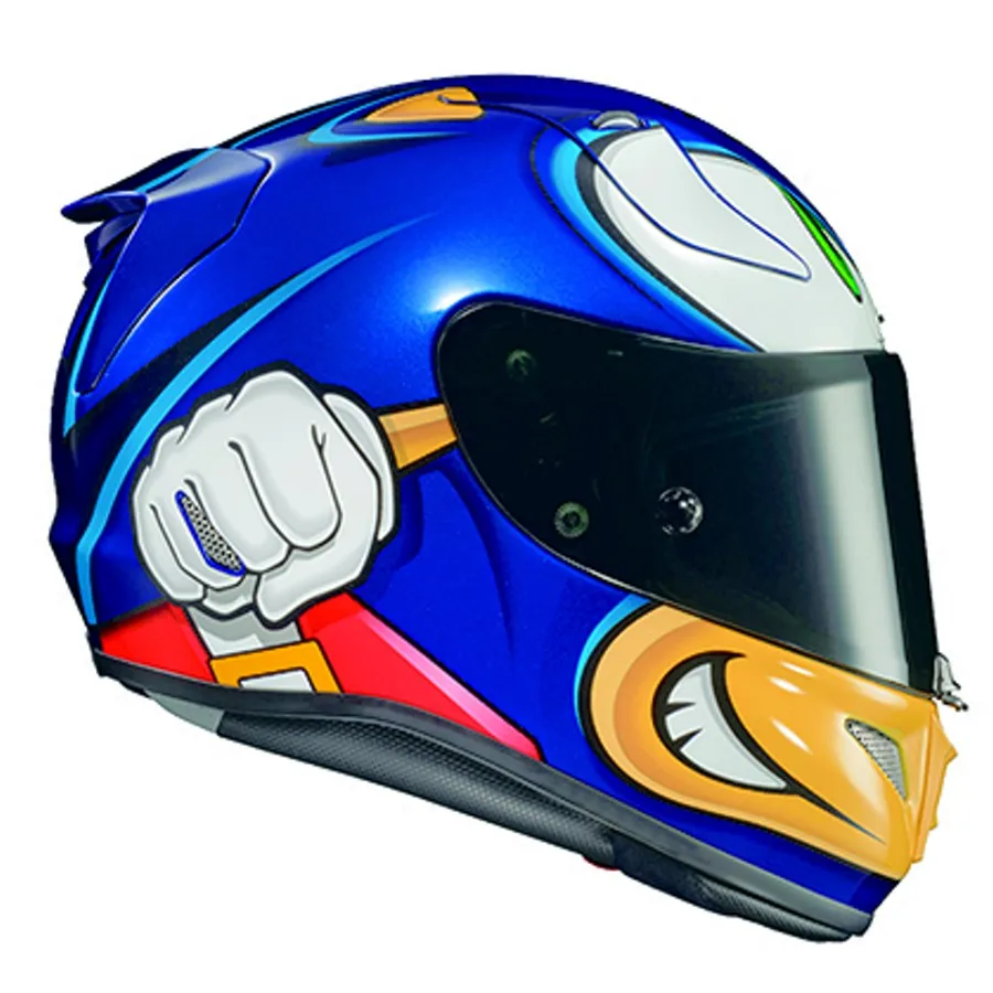 HJC RPHA 11 Pro Full Face Bluetooth Helmet Sonic Sega MC2 Size Large