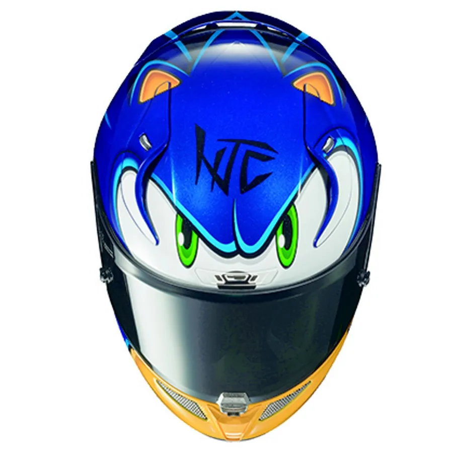 HJC RPHA 11 Pro Full Face Bluetooth Helmet Sonic Sega MC2 Size Large