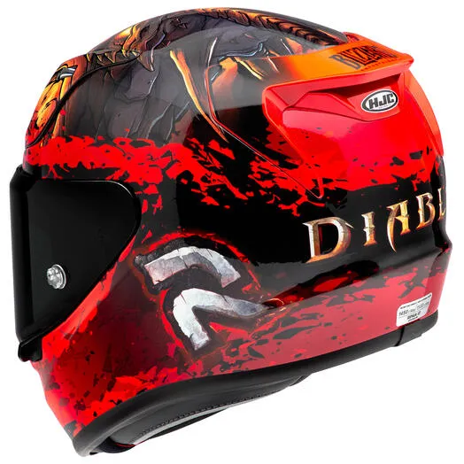 HJC RPHA 12 Full Face Bluetooth Helmet Diablo Blizzard MC-1