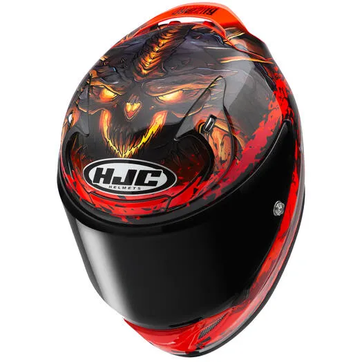 HJC RPHA 12 Full Face Bluetooth Helmet Diablo Blizzard MC-1
