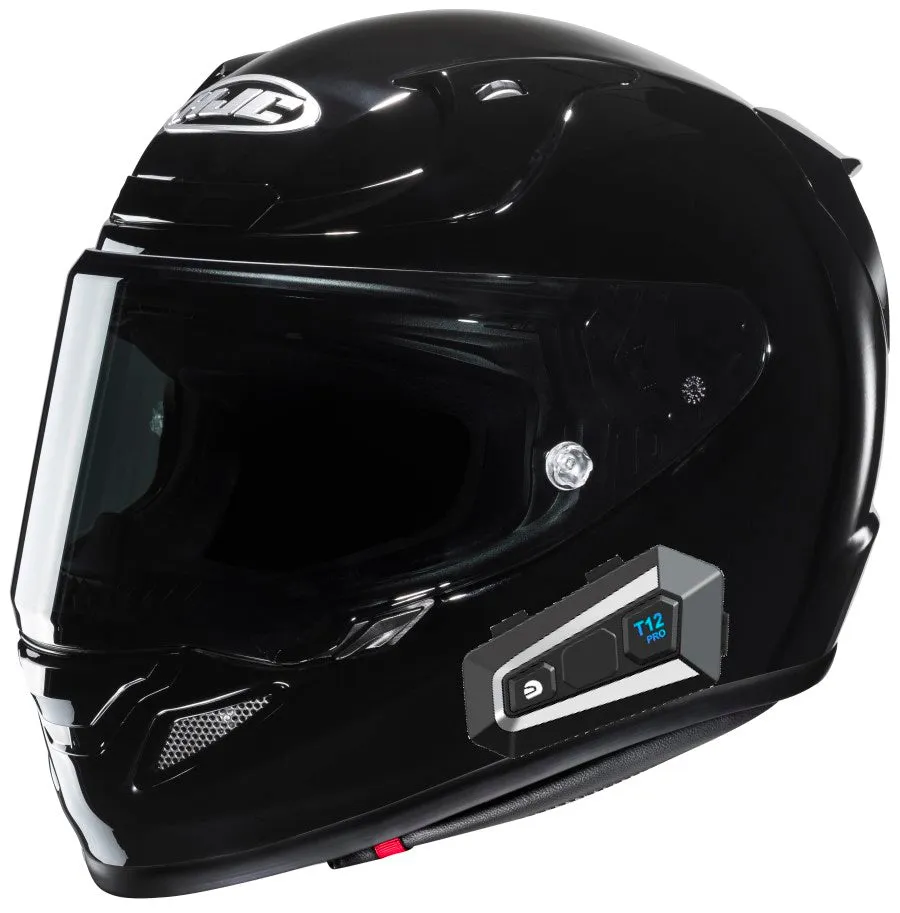 HJC RPHA 12 Full Face Bluetooth Helmet Gloss Black
