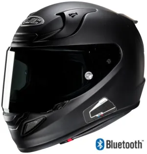 HJC RPHA 12 Full Face Bluetooth Helmet Matte Black