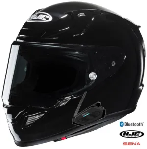 HJC RPHA 12 Full Face Sena Bluetooth Helmet Gloss Black