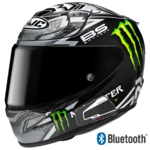 HJC RPHA 12N Full Face Bluetooth Helmet Quartararo Replica MC-5