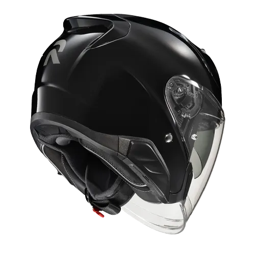 HJC RPHA 31 Open Face Bluetooth Helmet Gloss Black 11b inststalled