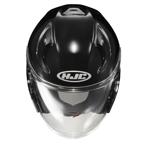 HJC RPHA 31 Open Face Bluetooth Helmet Gloss Black 11b inststalled